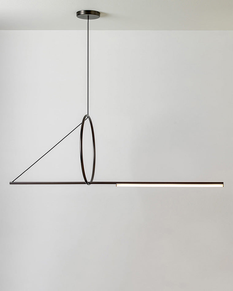 WOMO Offset Linear Pendant Light-WM2135