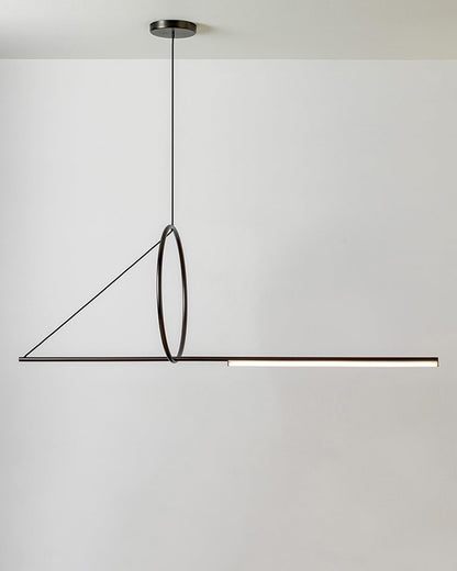 WOMO Offset Linear Pendant Light-WM2135