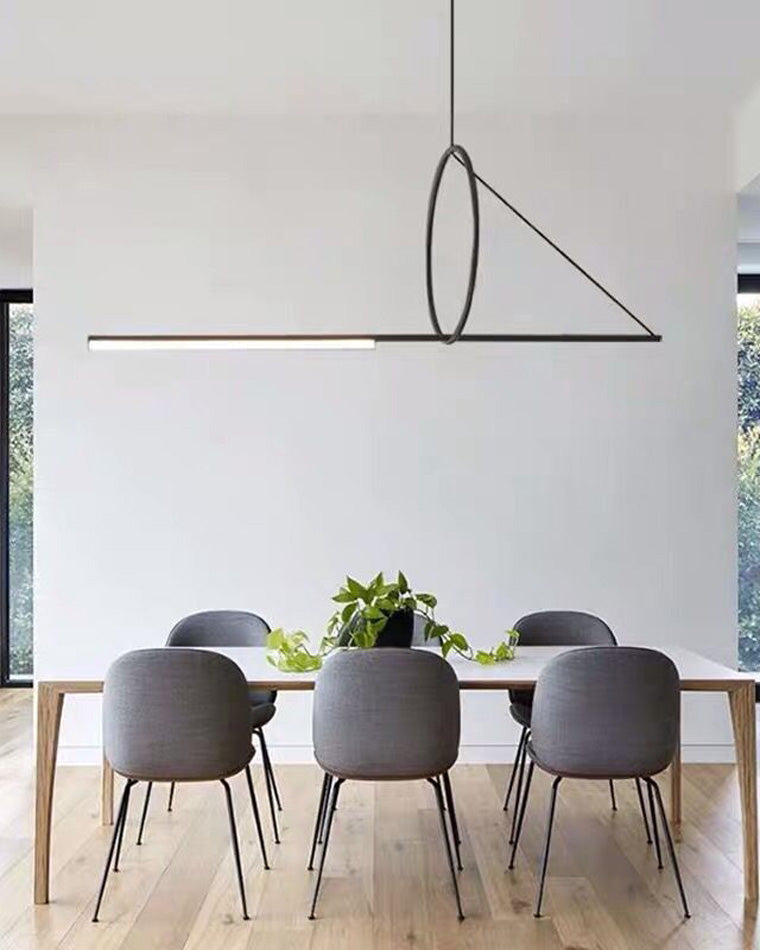 WOMO Offset Linear Pendant Light-WM2135