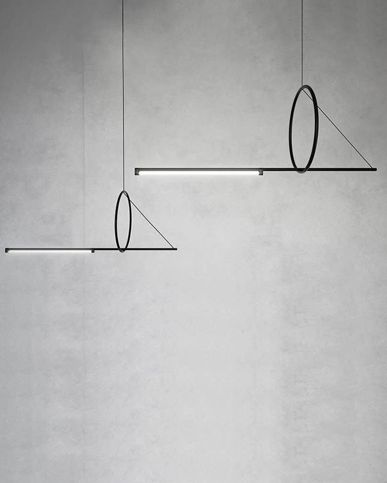 WOMO Offset Linear Pendant Light-WM2135