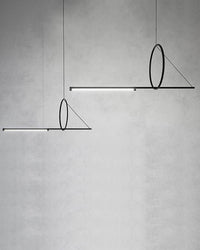WOMO Offset Linear Pendant Light-WM2135
