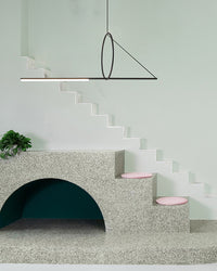 WOMO Offset Linear Pendant Light-WM2135