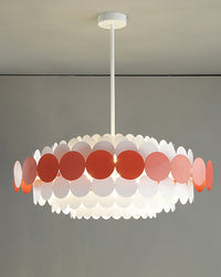 WOMO Scandi Scalloped Round Chandelier-WM2140