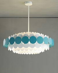 WOMO Scandi Scalloped Round Chandelier-WM2140