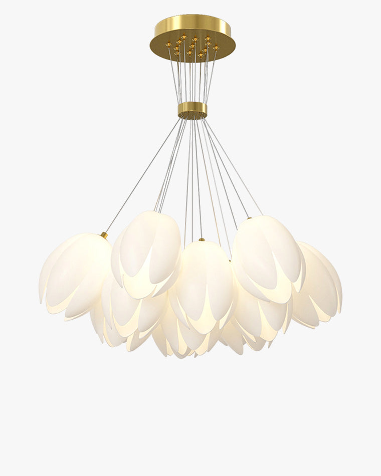 WOMO Tulip Cluster Flower Pendant Light-WM2142