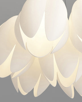 WOMO White Tulip Flower Chandelier-WM2142