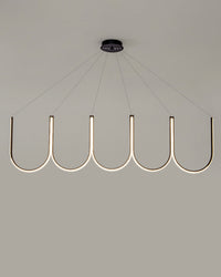 WOMO Minimal U-shaped Round chandelier-WM2143