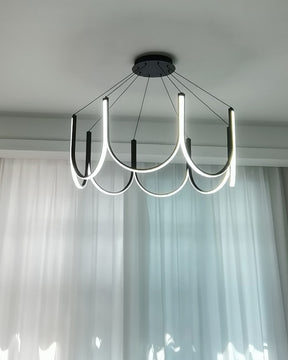 WOMO Minimal U-shaped Round chandelier-WM2143