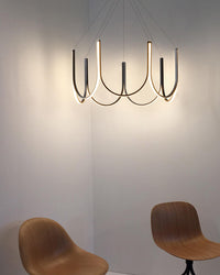WOMO Minimal U-shaped Round chandelier-WM2143
