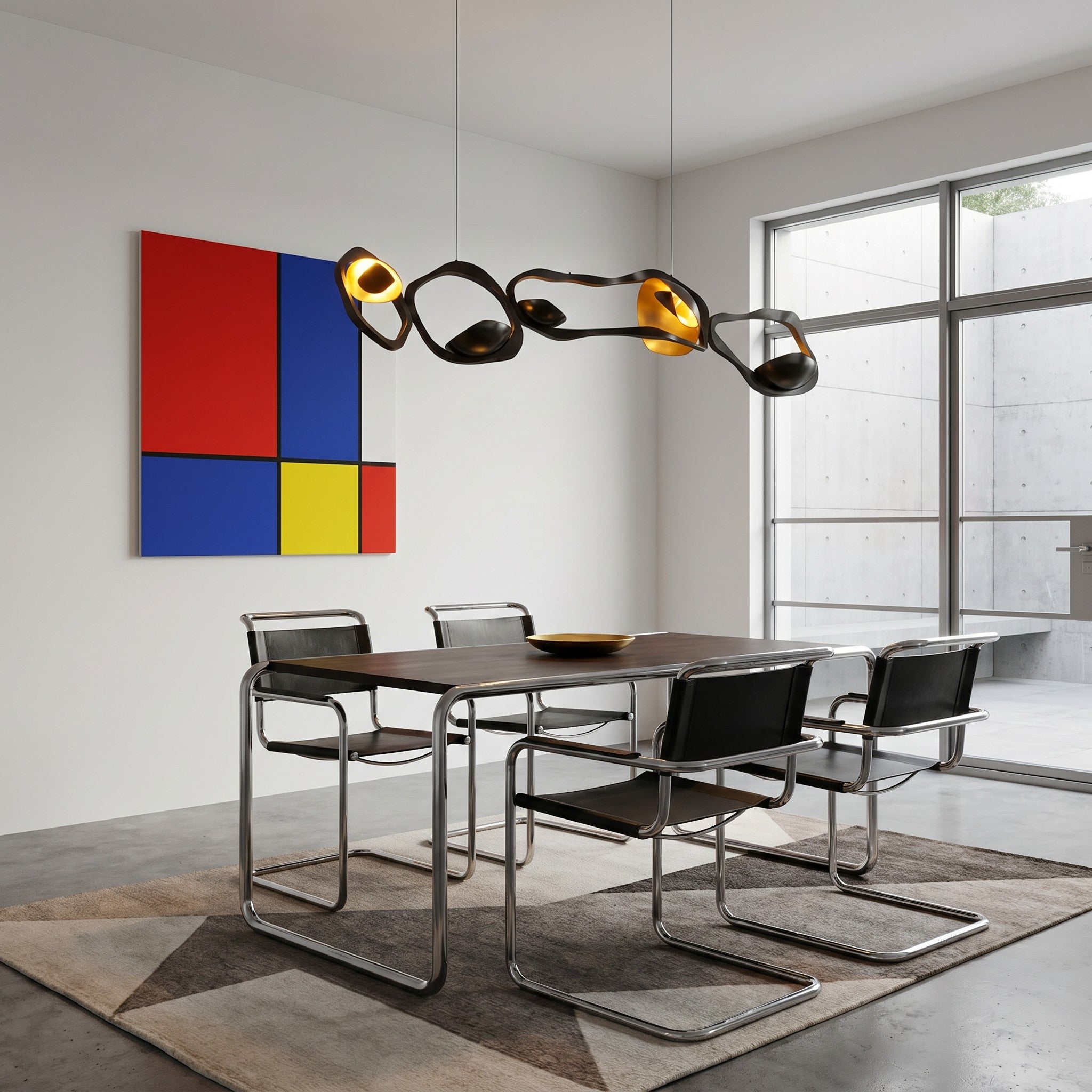 WOMO Masculine Sculptural Chandelier-WM2148