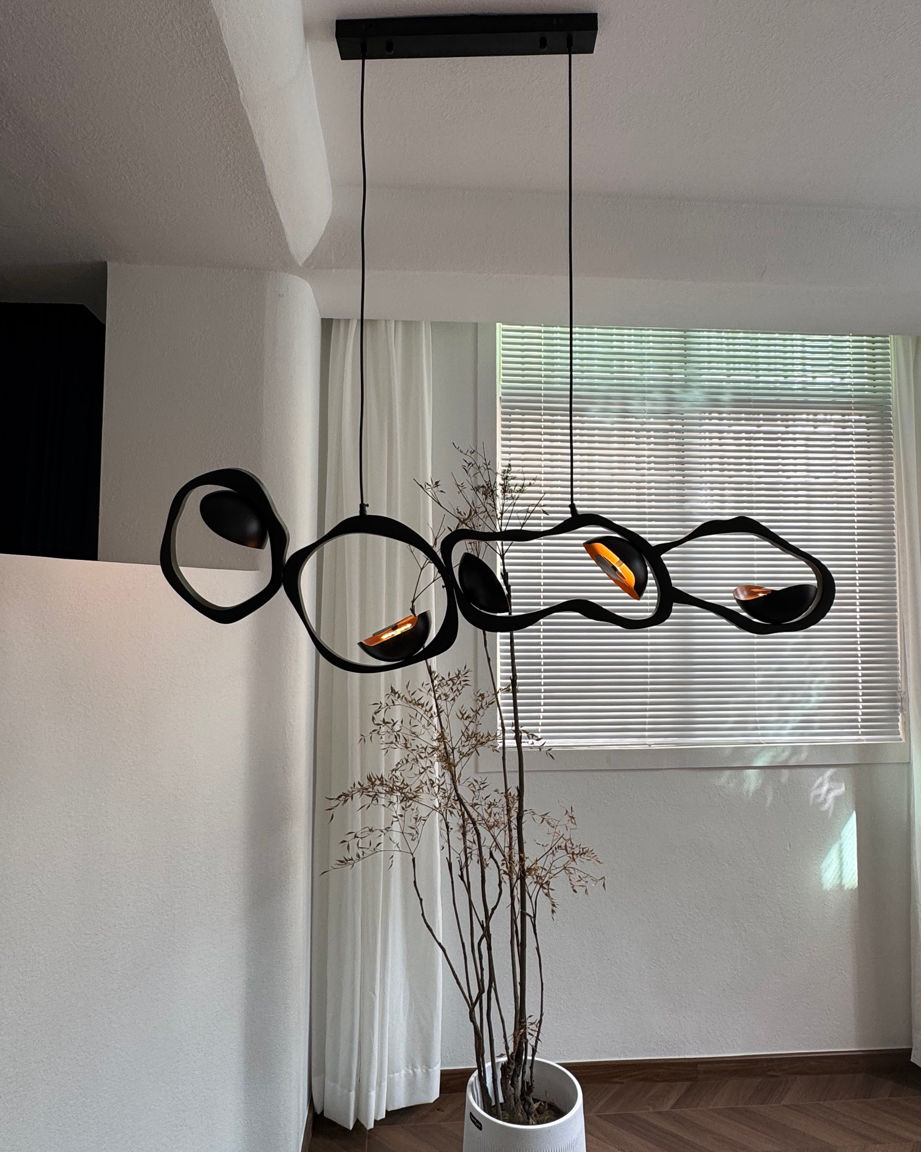 WOMO Masculine Sculptural Chandelier-WM2148 – WOMO Lighting