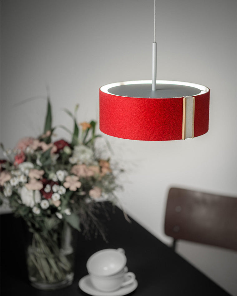 WOMO Drum Felt Pendant Light-WM2149