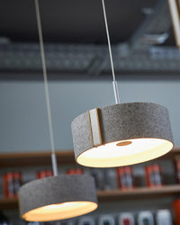 WOMO Drum Felt Pendant Light-WM2149