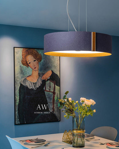 WOMO Drum Felt Pendant Light-WM2149