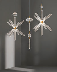 WOMO Cypher Vertical/Horizontal Glass Pendant light-WM2153