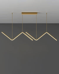 WOMO ZigZag LED Kitchen Pendant Light-WM2154