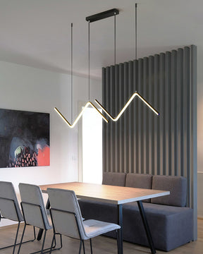 WOMO ZigZag LED Kitchen Pendant Light-WM2154