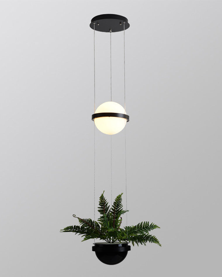 WOMO Plant Globe Pendant Light-WM2155