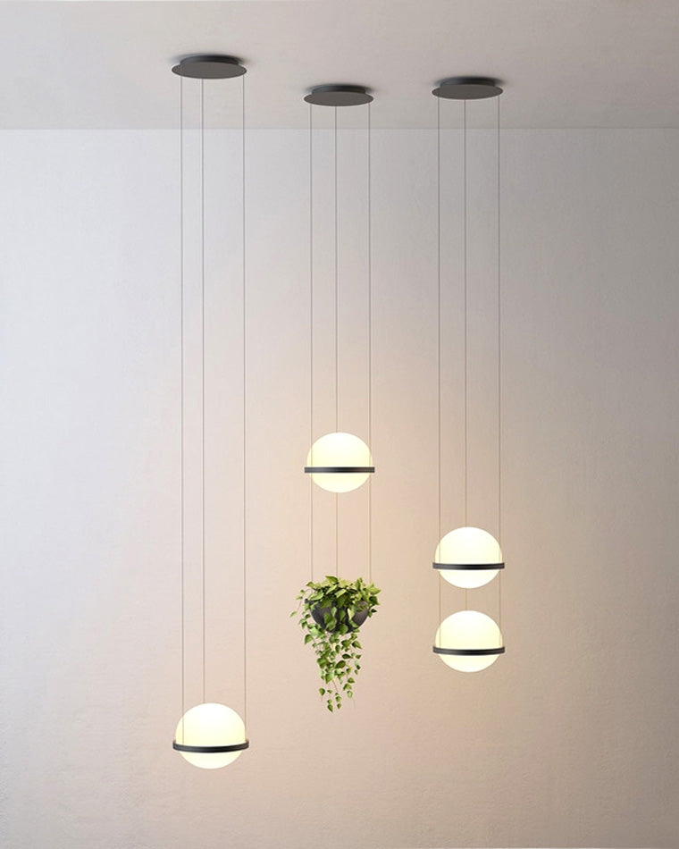 WOMO Plant Globe Pendant Light-WM2155