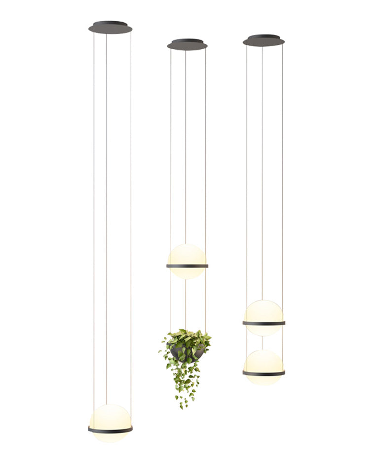 WOMO Plant Globe Pendant Light-WM2155