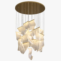 WOMO Breeze Dimmable Acrylic Chandelier-WM2158