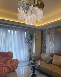 WOMO Breeze Dimmable Acrylic Chandelier-WM2158