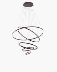 WOMO Tiered Ring LED Chandelier-WM2159