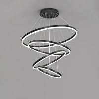 WOMO Tiered Ring LED Chandelier-WM2159