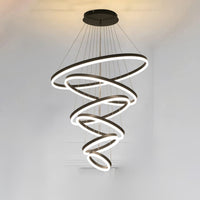 WOMO Tiered Ring LED Chandelier-WM2159