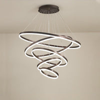 WOMO Tiered Ring LED Chandelier-WM2159