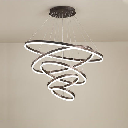 WOMO Tiered Ring Chandelier-WM2159