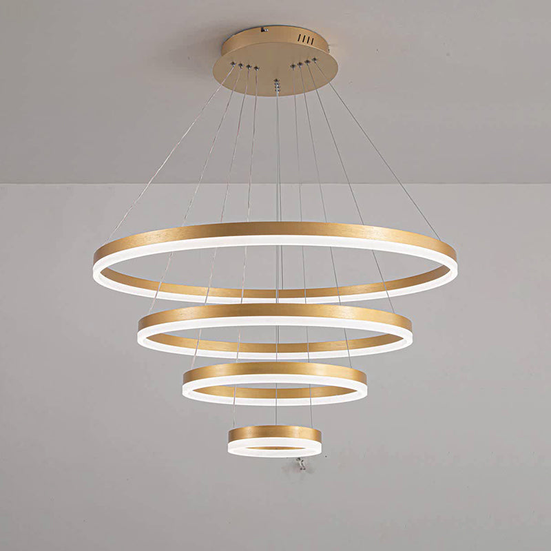 WOMO Tiered Ring Chandelier-WM2159