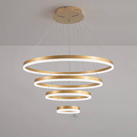 WOMO Tiered Ring LED Chandelier-WM2159