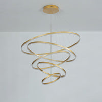 WOMO Tiered Ring LED Chandelier-WM2159