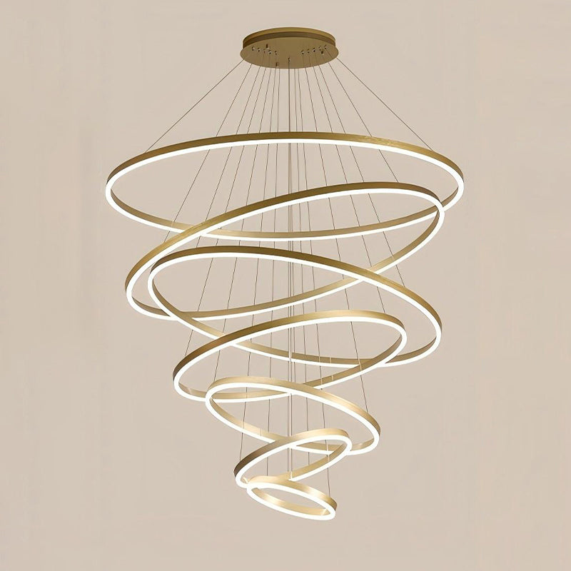 WOMO Tiered Ring Chandelier-WM2159