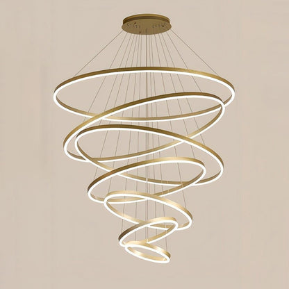 WOMO Tiered Ring Chandelier-WM2159