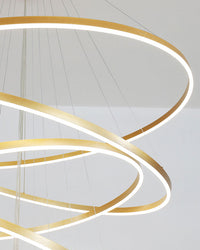 WOMO Tiered Ring LED Chandelier-WM2159