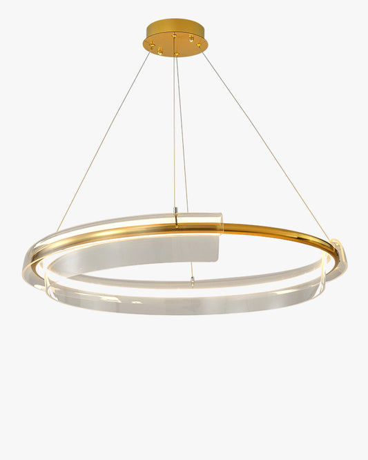 WOMO Gold Circular Led Chandelier-WM2165