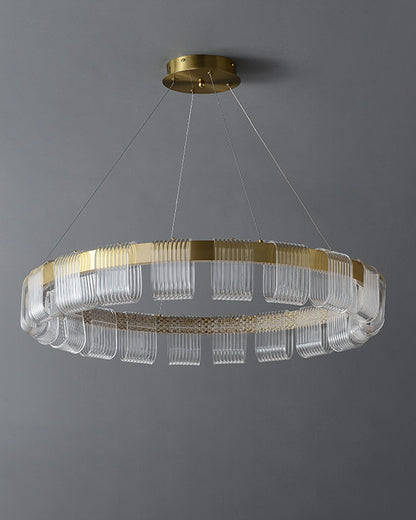 WOMO Gold Circular Led Chandelier-WM2166