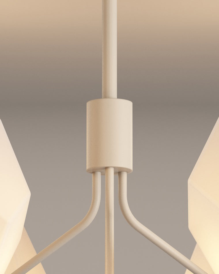 WOMO White Rock Shaded Chandelier-WM2168