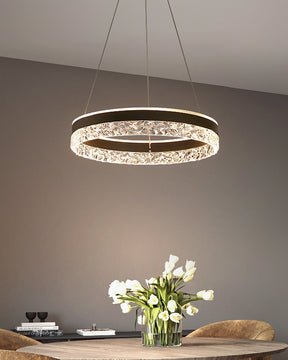 WOMO Acrylic Circular LED Chandelier-WM2171