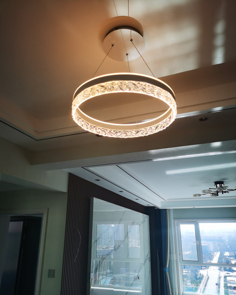 WOMO Acrylic Circular LED Chandelier-WM2171