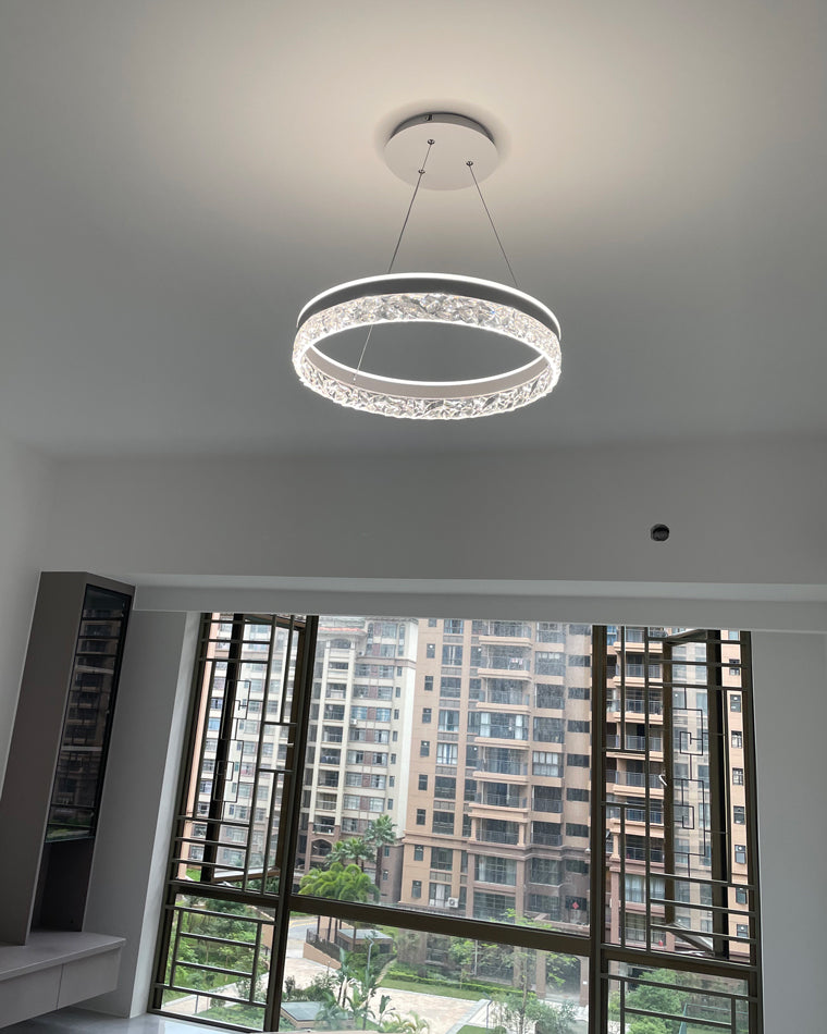 WOMO Acrylic Circular LED Chandelier-WM2171