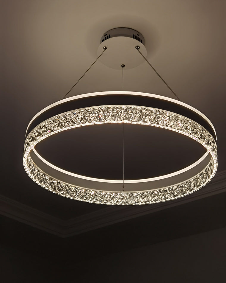 WOMO Acrylic Circular LED Chandelier-WM2171