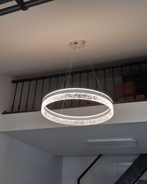 WOMO Acrylic Circular LED Chandelier-WM2171