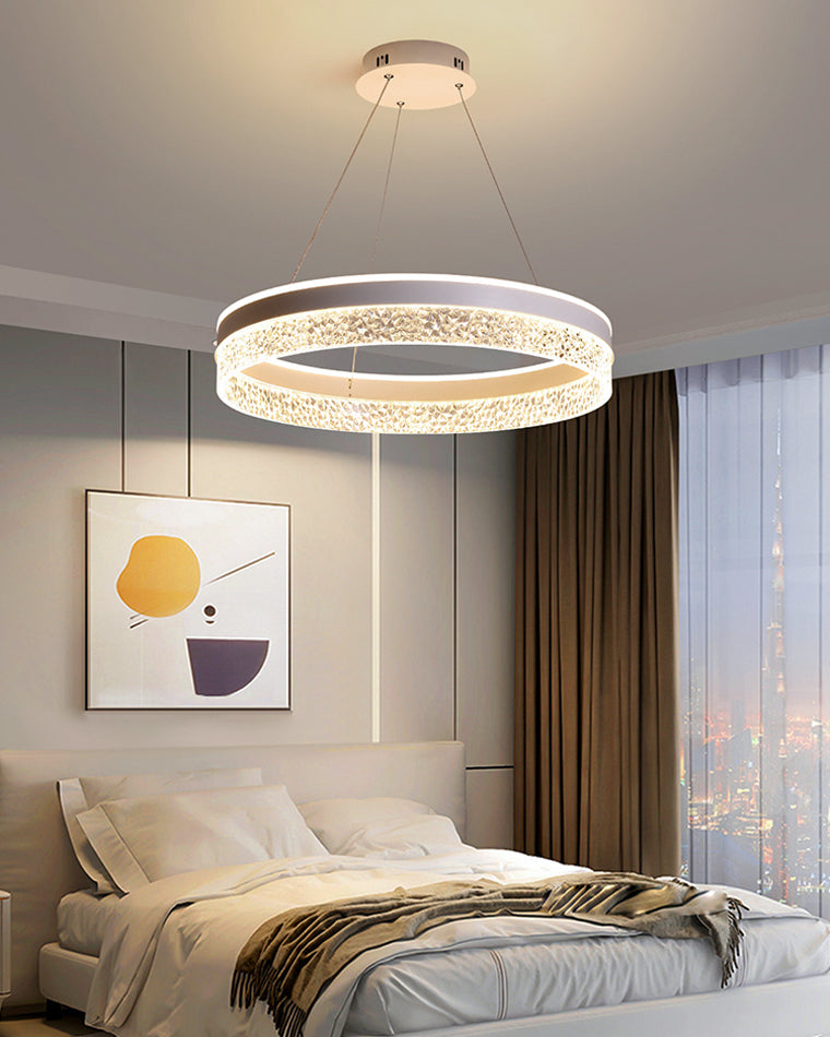 WOMO Acrylic Circular LED Chandelier-WM2171