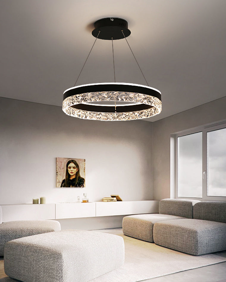 WOMO Acrylic Circular LED Chandelier-WM2171