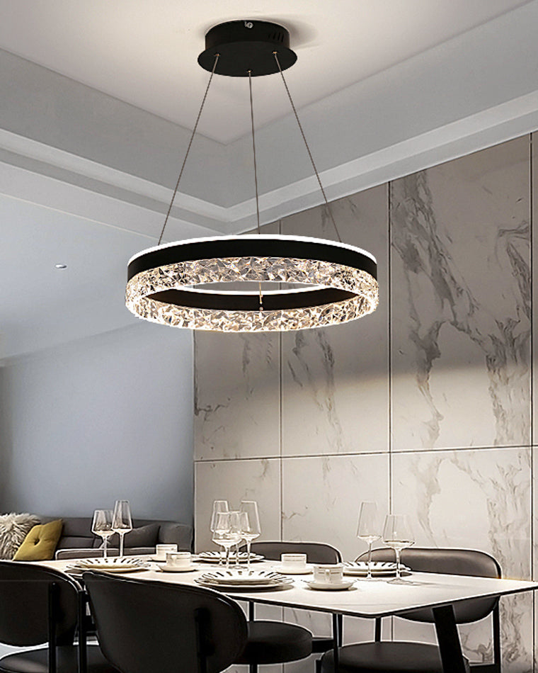 WOMO Acrylic Circular LED Chandelier-WM2171