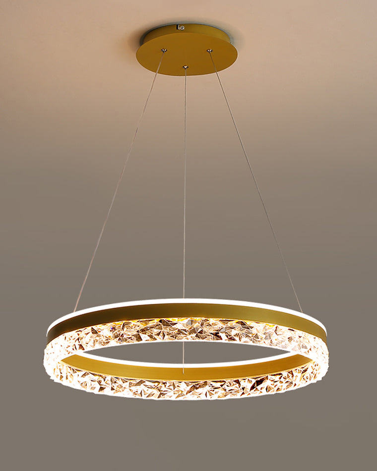 WOMO Acrylic Circular LED Chandelier-WM2171