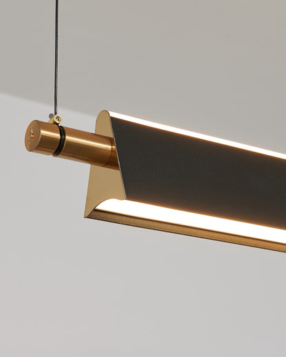 WOMO Black Linear Pendant Light-WM2182